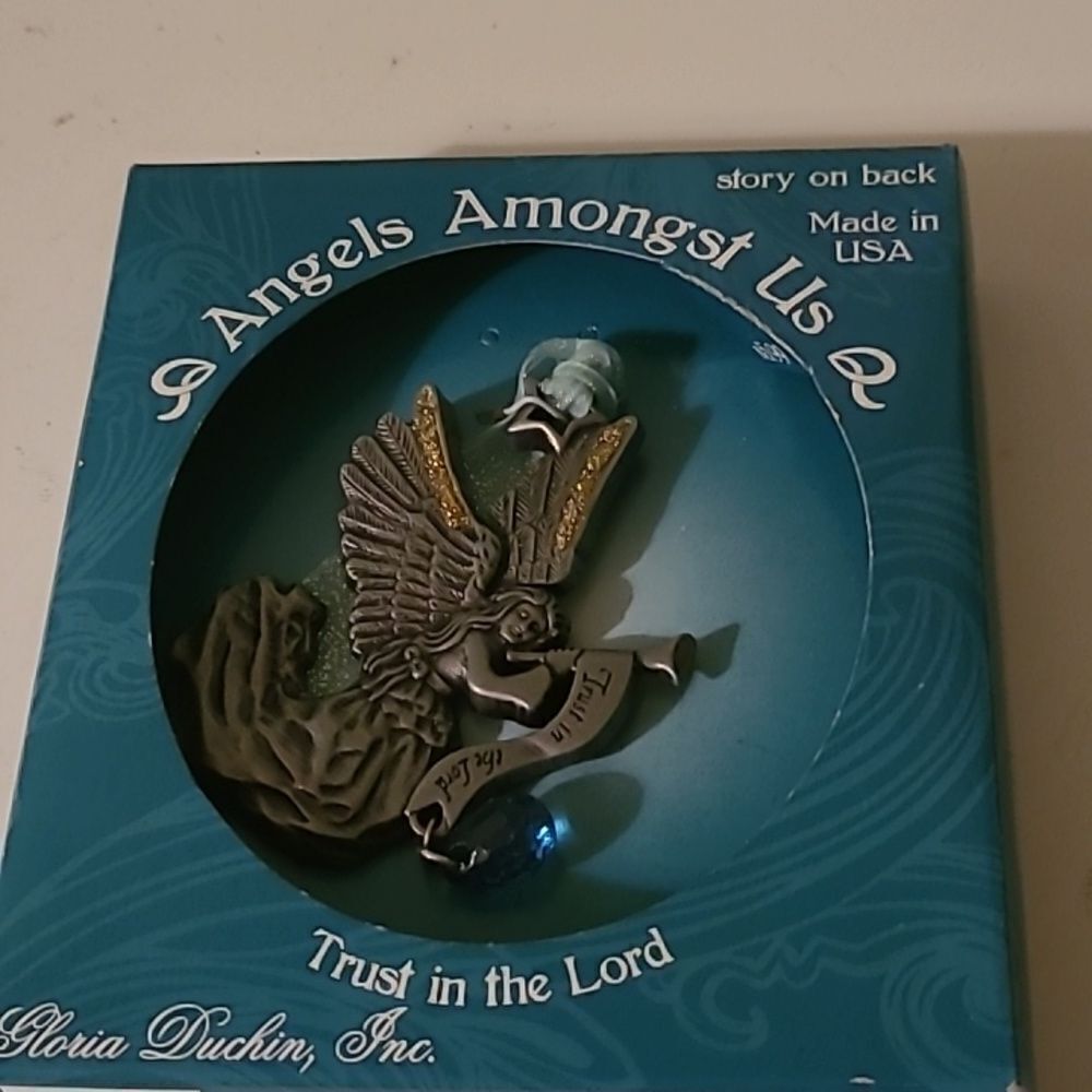 Angel Among US Ornament